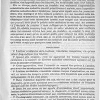 0129 - Page 121 - Clinique chirurgicale de l'Hôtel-Dieu. - M. Verneuil. De la lymphe du professeur Robert Koch dans le diagnostic des tuberculoses chirurgicales / Revue des cliniques. Du role de l'émotion morale dans la pathogénie des maladies du système nerveux, par M. le professeur Peter