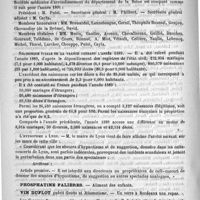 0176 - Page 168 - Courrier. Internat et externat des hôpitaux de Paris / Conseil général des sociétés médicales d'arrondissement / Statistique vitale de la France pendant l'année 1889 / L'hypnotisme à Lyon