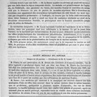 0202 - Page 194 - Académies et sociétés savantes. Académie de médecine. Séance du 3 février 1891 / Société médicale des hôpitaux. Séance du 30 janvier / Formulaire. Traitement de la névralgie intercostale. - L. Ménard