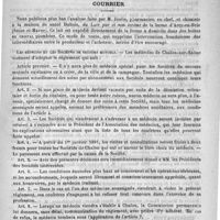 0203 - Page 195 - Formulaire. Traitement de la névralgie intercostale. - L. Ménard / Courrier. Les médecins et les sociétés de secours mutuels