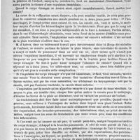 0223 - Page 215 - Revue des cliniques. Les corps étrangers du larynx et de la trachée chez l'enfant, par M. Jules Simon. (Revue des maladies de l'enfance, 1891) / Académies et sociétés savantes. Société de chirurgie. Séance annuelle du 28 janvier 1891