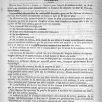 0228 - Page 220 - Faculté de médecine de Paris. Thèses de doctorat soutenues du 22 au 29 janvier 1891 / Courrier. Hospice Saint-Victor à Amiens