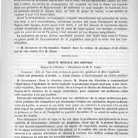 0237 - Page 229 - Académies et sociétés savantes. Académie de médecine. Séance du 10 février 1891 / Société médicale des hôpitaux. Séance du 6 février