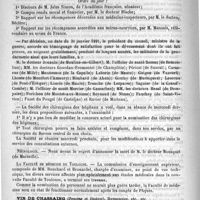 0264 - Page 256 - Courrier. Société protectrice de l'enfance / Nécrologie [Bousquet (de Marseille)] / La faculté de médecine de Toulouse