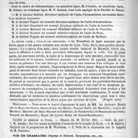 0312 - Page 304 - Courrier. Le nombre des médecins à Vienne et à Paris / Faculté de médecine de Nancy / La fièvre jaune à Lyon et les perruches / Nécrologie [Benoit (de la Haye-du-Puits) / Davat (d'Aix-les-Bains) / Dugout-Bailly (de Marseille) / Legris (de Morlaix) / Maltrait (de Saint-Bonnet-le-Château) / Paszkowcki (de Beaumont-sur-Oise) / Pouzols (de Monistrol) / Royer (de Lyon) / Sailly (de Grand-Reullecourt) / Société de médecine de Paris