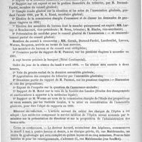 0336 - Page 328 - Courrier. Association générale de prévoyance et de secours mutuels des médecins de France / Médecins des théâtres / Cours de gynécologie