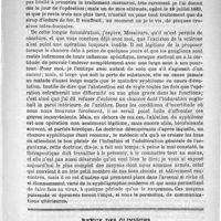 0341 - Page 333 - Des résultats de l'excision du chancre syphilitique. Communication faite à la société de médecine de Paris dans la séance du 27 décembre 1890. Par le docteur Jullien / Revue des cliniques. Endocardite infectieuse, par M. H. Rendu