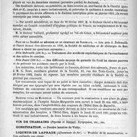 0348 - Page 340 - Courrier. Faculté de médecine de Paris / Prix de la société de médecine et de chirurgie de Bordeaux / Hospices civils de Marseille