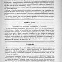 0359 - Page 351 - De quelques nouvelles médications. Traitement de l'épilepsie (Annuaire de thérapeutique, 1891) / Formulaire. Traitement du décubitus gangréneux. - Billroth / Courrier. Missions scientifiques / Les médecins de campagne et la façon dont on les traite / Le remède de Koch