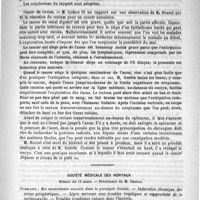 0429 - Page 421 - Académies et sociétés savantes. Académie de médecine. Séance du 17 mars 1891 / Société médicale des hôpitaux. Séance du 13 mars