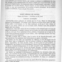 0465 - Page 457 - Académies et sociétés savantes. Académie de médecine. Séance du 24 mars 1891 / Société médicale des hôpitaux. Séance du 20 mars