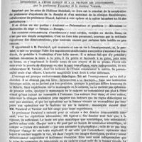 0501 - Page 493 - Bulletin. Troubles trophiques liés à l'asphyxie par le vapeur de charbon, par M. le docteur Rendu / Bibliothèque. Introduction à l'étude clinique et à la pratique des accouchements, par le professeur Farabeuf et le docteur Varnier