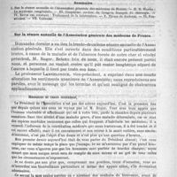 0505 - Page 497 - Comité de rédaction / Sommaire / Sur la séance annuelle de l'association générale des médecins de France