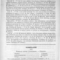 0515 - Page 507 - Faculté de médecine de Paris. Thèses de doctorat soutenues du 18 au 26 février 1891 / Formulaire. Pommade contre l'anasarque. - Pécholier / Courrier. Faculté de médecine de Paris