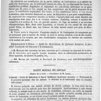 0525 - Page 517 - Académies et sociétés savantes. Académie de médecine. Séance du 7 avril 1891 / Société médicale des hôpitaux. Séance du 3 avril