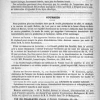 0528 - Page 520 - Académies et sociétés savantes. Société médicale des hôpitaux. Séance du 3 avril / Courrier. Institut de France / Fêtes universitaires de Lausanne / Hospice des enfants-assistés / Missions scientifiques