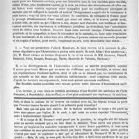 0533 - Page 525 - Association générale de prévoyance et de secours mutuels des médecins de France. Trentième-deuxième assemblée générale tenue à Paris, les 5 et 6 avril 1891. Caisse des pensions de retraites / Feuilleton. Causerie. Une population terrorisée par la peur de la variole / Découverte d'un bronze antique dans le sol du vieux Paris