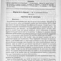 0561 - Page 553 - Comité de rédaction / Sommaire / Hôpital de la Charité. - M. le professeur Potain. Importance de la séméiologie