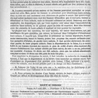 0568 - Page 560 - Académies et sociétés savantes. Académie de médecine. Séance du 14 avril 1891 / Société de chirurgie. Séance du 9 avril 1891