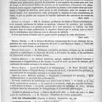 0608 - Page 600 - Formulaire. Lotion contre l'alopécie / Courrier / Quinine de synthèse / Hôpital Necker / Hôpital Saint-Louis / Clinique médicale / Hôpital Bichat / Société de médecine de Paris