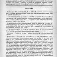 0632 - Page 624 - Formulaire. Traitement de l'endométrite tuberculeuse. - Jouin / Courrier / Nécrologie [Mandon (de Limoges)] / Hôpital Tenon