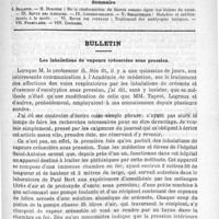 0645 - Page 637 - Comité de rédaction / Sommaire / Bulletin. Les inhalations de vapeurs créosotées sous pression