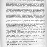 0680 - Page 672 - Courrier. Tentative d'assassinat d'un médecin par un malade / Un exemple à suivre / Faculté de médecine de Toulouse / Société de médecine de Paris