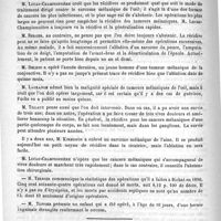 0702 - Page 694 - Académies et sociétés savantes. Société de chirurgie. Séance du 6 mai 1891 / De quelques nouvelles médications. Thérapie de l'ozène, par le docteur P. Meyjer... (Revue de laryngologie, 1891, 7)
