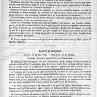 0737 - Page 729 - Académies et sociétés savantes. Académie de médecine. Séance du 19 mai 1891 / Société de chirurgie. Séance du 13 mai 1891