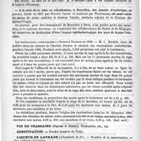 0812 - Page 804 - Formulaire. Traitement de la sclérose du poumon. - H. Barth / Courrier / Les vaccinations antirabiques à l'Institut Pasteur en 1890