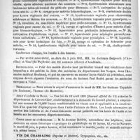 0872 - Page 864 - Courrier / Hôpital Tenon / Rectification / Nécrologie [Esparbes (de Toulouse) / Thomas (de Marseille)] / Asile d'aliénés de Blois / Cours libre de gynécologie
