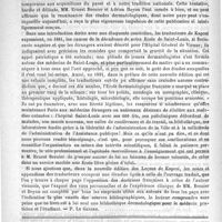 0880 - Page 872 - Bibliothèque. Pathologie et traitement des maladies de la peau. Leçons par le professeur Moriz Kafosi. Traduction avec notes et additions par MM. Ernest Besnier, ... et Adrien Doyon, ... - Paris, Masson, 1891 / Académies et sociétés savantes. Académie de médecine. Séance du 16 juin 1891