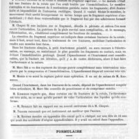 0907 - Page 899 - Académies et sociétés savantes. Société de chirurgie. Séance du 17 juin 1891 / Formulaire. Prises contre l'hématèmèse. - Bamberger.