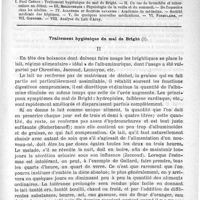 0909 - Page 901 - Comité de rédaction / Sommaire / Traitement hygiènique du mal de Bright