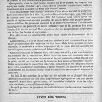 0008 - Page 4 - Hôpital des Enfants-Malades. - M. le Professeur Grancher. La pleurésie du médiastin. - Les gangrènes chez l'enfant / Revue des thèses. Etude sur le mécanisme des fractures indirectes de la colonne vertébrale. Région dorsale et région dorso-lombaire, par le Docteur J. Ménard. - Lille, Danel, 1890