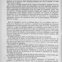 0028 - Page 20 - Revue des cliniques. Sur un cas de pied tabétique, par M. le Docteur Richardière / Kystes de l'épididyme, par M. le Professeur Duplay