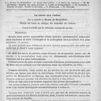 0033 - Page 25 - Comité de rédaction / Sommaire / La chorée chez l'enfant, par le Docteur L. Baumel... Leçon recueillie par R. Gonzalez...