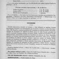 0056 - Page 48 - Formulaire. Potion purgative pour enfant / Pilules contre l'impaludisme. - R. de Santos / Courrier. Congrès international d'hygiène de Londres / Société de médecine de Paris