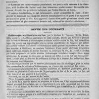 0065 - Page 57 - Traitement du torticolis spasmodique par la résection du nerf spinal, par le Docteur L.-H. Petit / Revue des journaux. Echinocoque multiloculaire du foie, par le Docteur H. Vierordt (Berlin. Klinik, 1890, octobre) / Académies et sociétés savantes. Société de médecine de Paris. Séance du 27 juin 1891