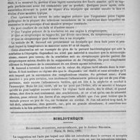 0075 - Page 67 - Revue des cliniques. Les formes atténuées de la scarlatine ; scarlatine et érysipèle, par M. le Professeur Jaccoud / Bibliothèque. Hypnotisme, suggestion, psychothérapie, par le Docteur Bernheim. Paris, O. Doin, 1891