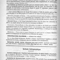 0140 - Page 132 - Courrier / Exposition d'hygiène de Vienne / Monument Ricord / Une statue à Durand-Claye / Nécrologie [Chatillon] / Bulletin bibliographique