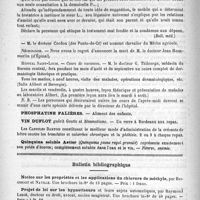 0176 - Page 168 - Courrier. Testament en faveur d'une médecine parent de la testatrice / Nécrologie [Jean Haemmerlin (d'Épinal)] / Hôpital Saint-Louis / Bulletin bibliographique