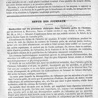 0197 - Page 189 - Revue des cliniques. Gastralgie. - Gastrite chronique et ulcère simple, par M. le Professeur Peter / Revue des journaux. Recherches sur les processus chimiques dans l'intestin grêle de l'homme, par les Docteurs A. Macfadyen, Nencki et Lieber (Archiv. f. exp. Pathol. u. Pharm. , 1891. Bd. 28, p. 311) / De l'examen et de la diététique des femmes enceintes et nouvellement accouchées, par le Docteur Landau. (Berlin. klinische Woch., 1890, n° 33)