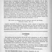 0236 - Page 228 - De quelques nouvelles médications. Action sédative et hypnotique de l'atropine et de la duboisine, par N. Ostermayer. (Nouveaux remèdes, 1891, 8) / De l'action de l'hyoscine dans les affections mentales, par Serger. (Nouveaux remèdes, 1891, 8) / Courrier / École d'anthropologie