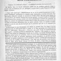0243 - Page 235 - Hernie inguinale interstitielle étranglée avec torsion de l'intestin dans l'abdomen ; opération. - Disparition spontanée de l'étranglement intra-abdominal. - Guérison / Revue d'ophthalmologie. Sommaire : Les amblyopies toxiques. - L'ophthalmie purulente des nouveau-nés / Feuilleton. Causerie