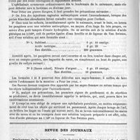 0246 - Page 238 - Revue d'ophthalmologie. Sommaire : Les amblyopies toxiques. - L'ophthalmie purulente des nouveau-nés / Revue des journaux. Traitement de la coqueluche, par le Docteur Fr. Schilling. (Ann. de Gand, 1871)
