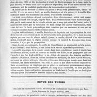 0257 - Page 249 - Revue de médecine. De l'insuffisance aortique / Revue des thèses. De l'idée de persécution dans la mélancolie et le délire des persécutions, par Blin. Paris, Bureaux du Progrès médical, 1890