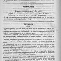 0296 - Page 288 - Académies et sociétés savantes. Académie de médecine. Séance du 18 août 1891 / Formulaire. Pommade contre la Gale. - De Lollis / Courrier / Assistance publique de Paris