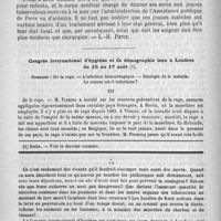 0312 - Page 304 - Bulletin. Le chef du service médical des hôpitaux marins [L.-H. Petit] / Congrès international d'hygiène et de démographie tenu à Londres du 10 au 17 août / De la rage / Feuilleton. Causerie