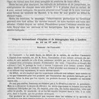 0324 - Page 316 - Hôpital des Enfant-Malades. - M. le Docteur J. Simon. Accidents prémonitoires de typhlites, pérityphlites et appendicites / Congrès international d'hygiène et de démographie tenu à Londres du 10 au 17 août / De l'immunité